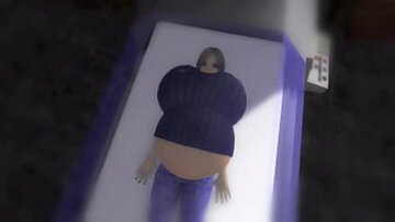 مفلس BBW Bimbo يحصل أكبر